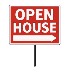 Open House Signs