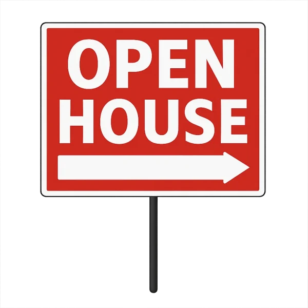 Open House Signs